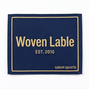 Fabricante de Etiquetas Tejidas, Etiquetas de Tela Jacquard Personalizadas, Etiquetas Tejidas para Coser en el Cuello, Etiquetas con Logotipo de Marca Privada para Ropa - Product Image 3