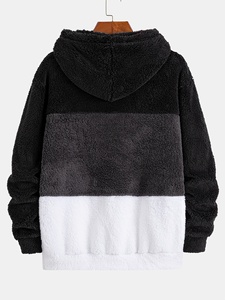 Sweat-shirt et sweat à capuche pour homme en molleton léger 340g 100% coton avec logo personnalisé brodé, vente en gros - Product Image 2