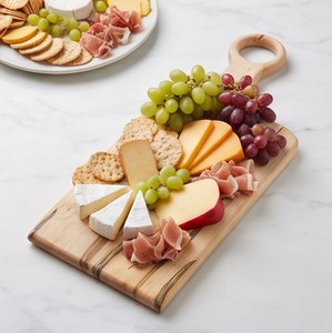 Elegante Tabla de Cortar de Madera de Olivo con Asa Redonda, Tabla de Picar Rectangular para Cocina - Product Image 6