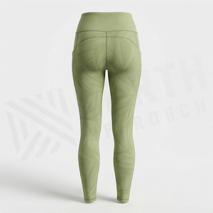 Leggings de yoga sans couture de qualité supérieure, taille haute, pour le sport, la gym, les entraînements, vêtements pour femmes adultes - Product Image 2