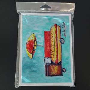 Lucky Dog for <b>Me</b> A7 Whimsical 5x7 Blank Note Cards Pack of 8 with Envelopes Greeting Cards - Product Image 3