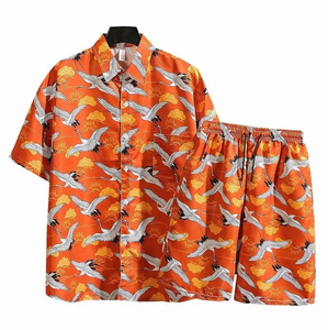 Conjunto de Ropa de Playa Ligera y Cómoda, Camisa y Pantalones Cortos, Proveedor de Conjuntos de Playa de Alta Calidad, Conjunto Ligero de Verano - Product Image 5