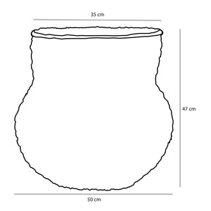Gourd-shaped seagrass <b>basket</b> Handmade <b>Storage</b> <b>Basket</b> Wholesale eco-friendly Made Viet Nam - Product Image 2