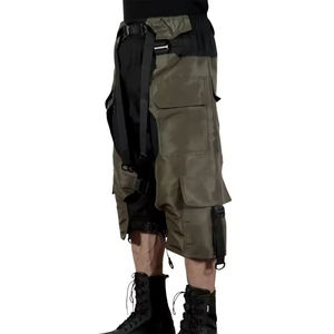 Shorts cargo tactiques pour homme, multi-poches, fonctionnels, imperméables, streetwear, cyberpunk, Harajuku, pantalon de jogging utilitaire - Product Image 2