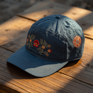 Gorra de Campamento de Poliéster con Bordado a Máquina, Gorra Casual para Exteriores con Personalización OEM ODM - Product Image 4