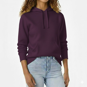 Sudadera Corta con Capucha para Mujer, de Alta Calidad, al por Mayor, con Manga Larga y Logotipo Personalizado, Modelo 2026 - Product Image 2