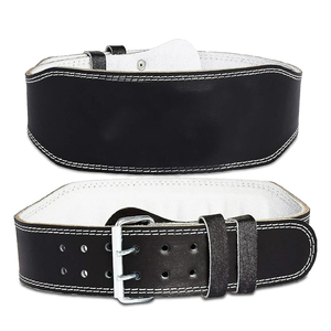 Ceinture de musculation en cuir robuste pour l'entraînement de force et les séances de gym, réglable, personnalisable, fabrication OEM, vente en gros directe usine - Product Image 2