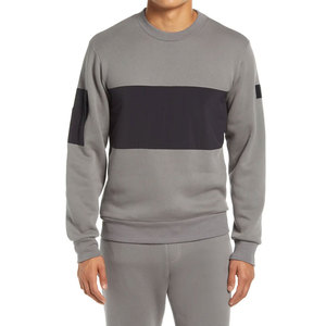Sudaderas Casuales para Hombre, Jersey de Manga Larga, Color Sólido, Cuello Redondo, Ajuste Personalizado, Ropa Exterior Masculina - Product Image 2