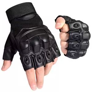 ถุงมือนิรภัยแบบสปอร์ตยาวถึงข้อมือ วัสดุ PU ระบายอากาศได้ดี สำหรับกีฬากลางแจ้ง ใช้ได้ในฤดูใบไม้ผลิและฤดูร้อน สีดำ สำหรับผู้ชาย ขี่มอเตอร์ไซค์ สีดำ - Product Image 2