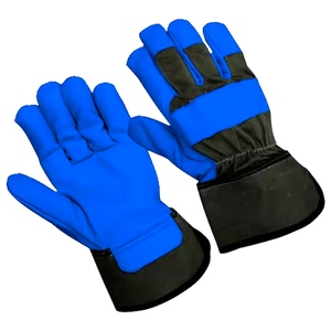 Guantes de Seguridad de Cuero Vacuno Granulado, Antivibración y Antiestáticos, para Protección de Manos en la Industria, Construcción y Jardinería, en Oferta - Product Image 4