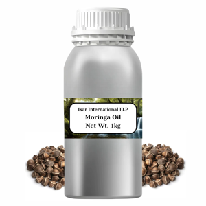 Huile de Moringa 100% pure pressée à froid pour la croissance des cheveux et la peau, huile de graines de Moringa vierge non raffinée pour l'anti-âge et le corps, en provenance d'Inde - Product Image 1