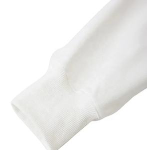 Diseños personalizados Mujeres Sudaderas Estilo de manga larga de alta calidad de tela de ropa Transpirable Fleece Casual Color sólido Sudadera - Product Image 4