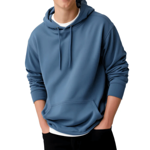 Nouvel arrivage : Sweat à capuche en molleton épais brodé pour homme – Idéal pour l'hiver, le sport, la gym et la course à pied – Col à capuche et poches – Plusieurs couleurs disponibles - Product Image 1
