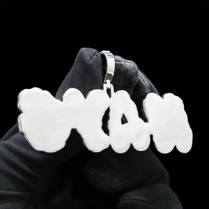 Pendentif Hip-Hop pour Homme en Alliage Plaqué Or avec Diamants Glacés Personnalisés - Product Image 2