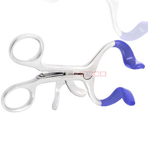Molt Mouth Gag Bleu 4,5 pouces, outil de chirurgie buccale de qualité supérieure avec embouts en PVC bleu, instrument médical de qualité A+ pour la dentisterie - Product Image 2