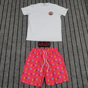 Survêtement Homme Oversize Blanc 100% Coton Respirant Imprimé Été 2026 Style Streetwear - Product Image 3