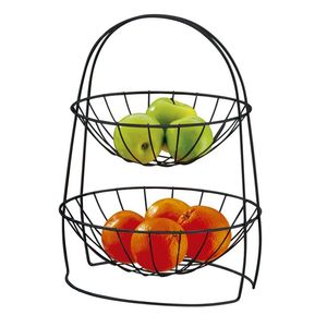 Cesta de Frutas Metálica Hecha a Mano para Organizador de Cocina, Soporte Decorativo para Frutas para Mesa de Comedor, Almacenamiento y Exhibición - Product Image 6