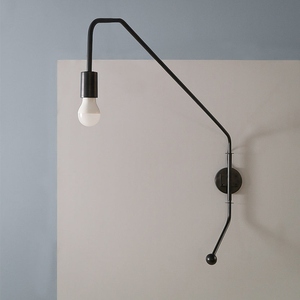 Lámpara de pared LED lineal nórdica moderna, minimalista, de tira larga, de lujo, para dormitorio, mesita de noche, sala de estar, pasillo, escaleras - Product Image 5