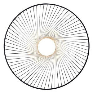 Espejo de Pared de Lujo con Marco de Hierro Arqueado de Estilo Europeo Moderno, Espejo Dorado para Bodas con Tamaño Personalizable - Product Image 1