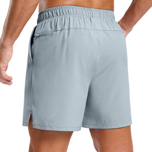 Short de course pour hommes, séchage rapide, entraînement, jogging, gym, fitness, sport, taille élastique, short uni, short de course athlétique pour hommes - Product Image 2
