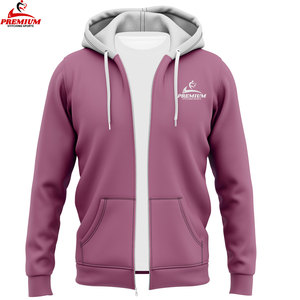 Sweat-shirts personnalisés avec logo brodé, 100% coton, 380 GSM, sweat-shirt pour homme, survêtement de haute qualité, sweat-shirts imprimés lourds pour homme - Product Image 3