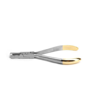 DIVIED INTERNATIONAL 2024 Wholesale Dental Premium Wire Bending Cutting <b>Pliers</b> Customized Orthodontic Serrated Tip Manual Deluxe - Product Image 3