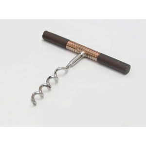 Sacacorchos clásico manual de acero inoxidable con baño de cobre, herramienta para abrir botellas de vino, accesorio de cocina a bajo precio, producto muy vendido. - Product Image 2
