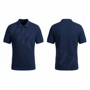 Camiseta Polo Clásica de Corte Ajustado, Cómoda, de Mezcla de Algodón, Textura Suave y Transpirable, Ropa Casual de Manga Corta, Camisetas Deportivas de Golf para Hombre - Product Image 5