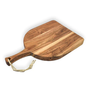 Increíble Tabla de Cortar Cuadrada de Madera de Acacia Clásica de Lujo de 12 Pulgadas, Grado Profesional, Ecológica, Apta para Lavavajillas - Product Image 1