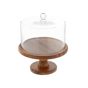 Support à gâteaux en bois fait main pour gâteaux à étages, cupcakes et présentation de pâtisseries - Product Image 1