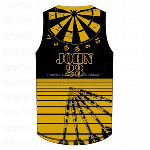 2025 America High Quality Breathable 100% Polyester Sleeveless Men's Vintage Basketball Jersey with Custom Team Name Embroidery - Product Image 4