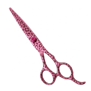 Tijeras de Peluquería de 6 Pulgadas con MOQ Bajo, Tijeras de Corte de Pelo de Acero Inoxidable, Hoja Recta Afilada, Logotipo Personalizado, Tijeras Ligeras OEM - Product Image 2