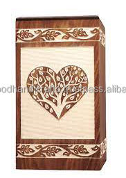 Urnes en bois professionnelles adultes de cendres humaines soutenant les urnes en bois personnalisées - Product Image 5