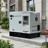 Groupes électrogènes diesel silencieux à onduleur 15kVA 18kVA 20kVA 25kVA 30kVA, refroidis par eau/air, à faible régime, avec générateur à aimant permanent pour usage domestique