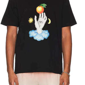 Camiseta Casual de Algodón Suave con Estampado, Prenda de Moda Urbana Unisex de Primera Calidad, Fabricante Mayorista de Ropa de Verano - Product Image 3