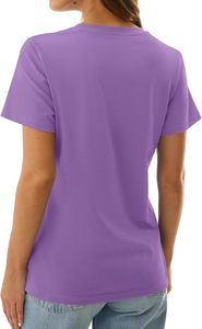 T-shirt long décontracté classique pour femme grande taille, tissage doux écologique, texture légère, respirant, confortable et fluide - Product Image 5