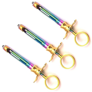 Jeringa Dental Autoaspirante con Mango de Plástico Rojo y Punta de Acero Inoxidable de Alta Calidad, Nuestros Productos con Certificación CE de Grip Surgical - Product Image 6