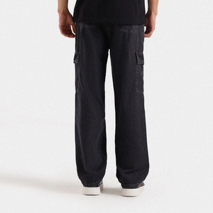 Jeans Anchos Premium Estilo Y2K, Pantalones Vaqueros de Cintura Alta con Efecto Desgastado, Pantalones de Mezclilla de Alta Calidad en Oferta para Hombre - Product Image 3