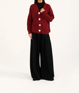 Cárdigans para Mujer, Suéter Ligero de Punto, Proveedor OEM ODM, Cárdigans para Mujer, Cárdigan de Punto Suave al Tacto, Ropa de Moda - Product Image 3