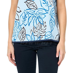 Camiseta sin mangas para mujer, transpirable, ecológica, informal, suave, 100% algodón, elegante, para verano, uso diario - Product Image 3