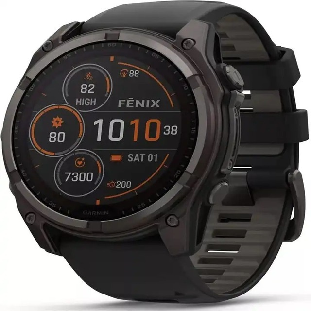 BEST DEAL SALES OFFER Garmins Fenix 8 51 Mm Solar Sapphire Premium Multisport GPS Smartwatch Long-Lasting Battery Life