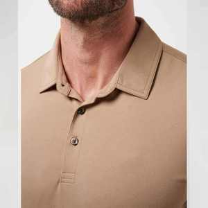 Polo décontracté confortable à manches courtes avec boutons, anti-plis, respirant et doux, polos unis, t-shirt polo - Product Image 6