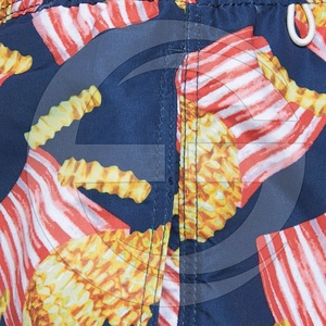 Pantalones cortos impermeables de secado rápido para hombre, impresión informal personalizada, OEM, diseños personalizados, sublimación, venta al por mayor - Product Image 4