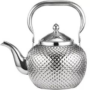 Premium Stainless Steel Metal <b>Tea</b> <b>Pot</b> Microwave Safe Eco-Friendly Elegant Beverage Server for Home Kitchen Restaurant <b>Tea</b> Lounge - Product Image 5