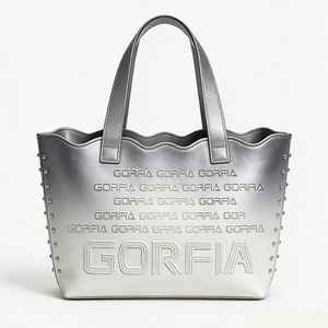 Bolso Tote de Moda con Diseño Elegante, Gran Capacidad, en PU, con Remaches y Logotipo de Marca en Relieve, Bolso de Alta Gama para Mujer - Product Image 3