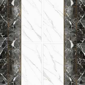 ROYAL SATAVARIO 600x1200mm Acabado en madera brillante Diseño moderno Azulejos de porcelana para Hall Villa Supermercado Apartamento Baño - Product Image 1
