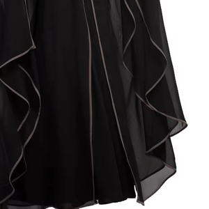 Prix de gros Nouvelles Abayas élégantes en coton Robes islamiques pour femmes musulmanes Tailles personnalisées Couleur bleue Longueur au sol Coupe évasée complète - Product Image 5
