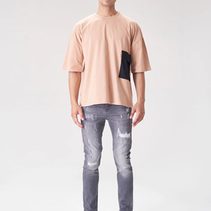 เสื้อยืดโอเวอร์ไซส์ผู้ชาย สวมใส่สบาย เหมาะสำหรับเล่นกีฬา ผ้าระบายอากาศได้ดี สำหรับไลฟ์สไตล์แอคทีฟ เสื้อยืดโอเวอร์ไซส์ผู้ชาย - Product Image 3