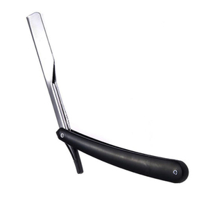 Navaja de barbero profesional de acero inoxidable, herramienta de afeitado recta, navaja de barbero profesional de filo recto - Product Image 2