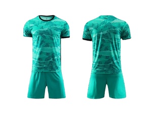 Uniformes de Fútbol Retro Unisex Personalizados de Alta Calidad, Conjuntos de Camisetas de Club de Fútbol con Logotipo, Nombre y Número Impresos, Transpirables 100% - Product Image 2